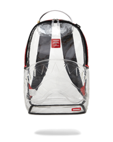 100% CLEAR BACKPACK SHARK