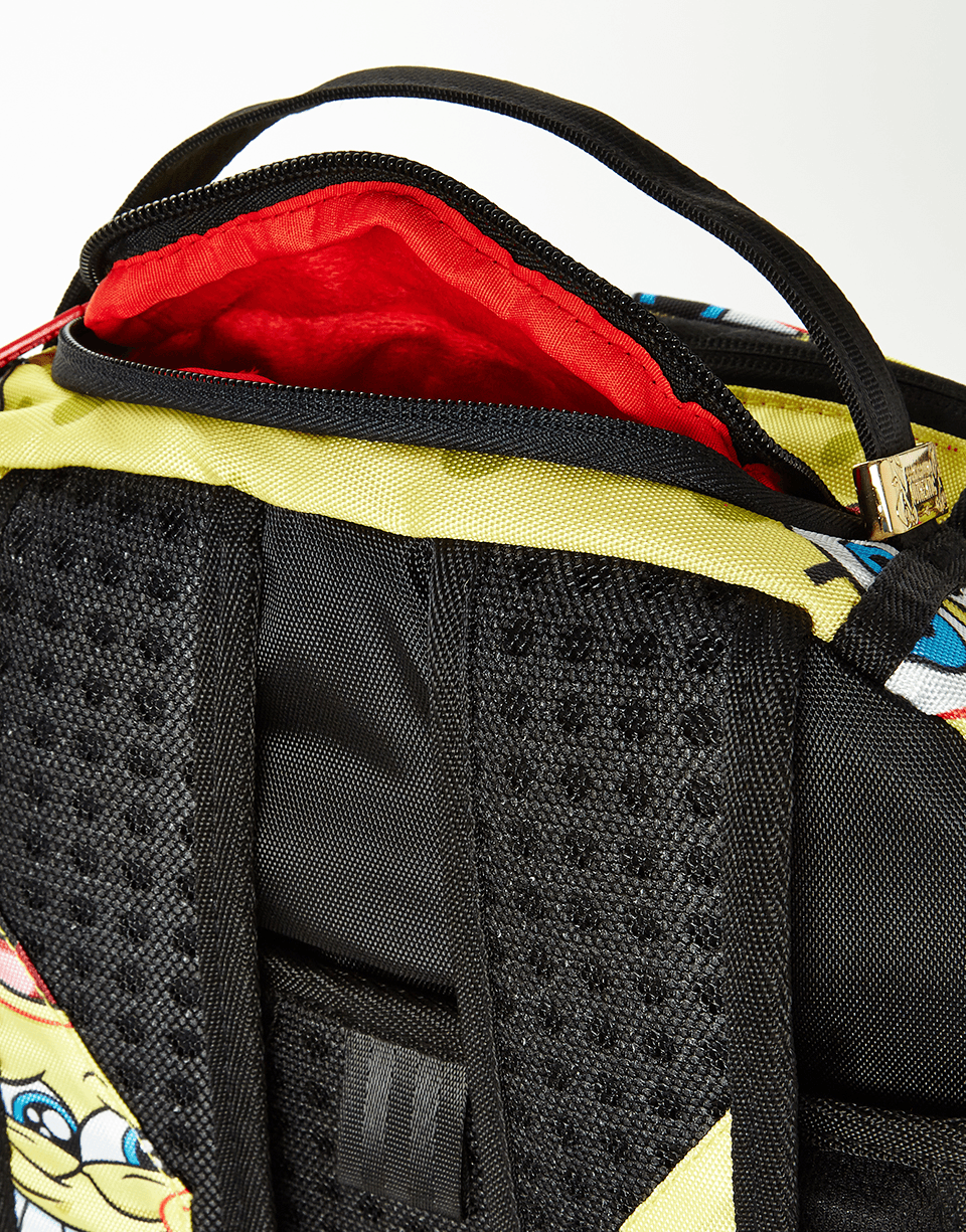 SPONGEBOB SPRAYPAINT FACE PATTERN