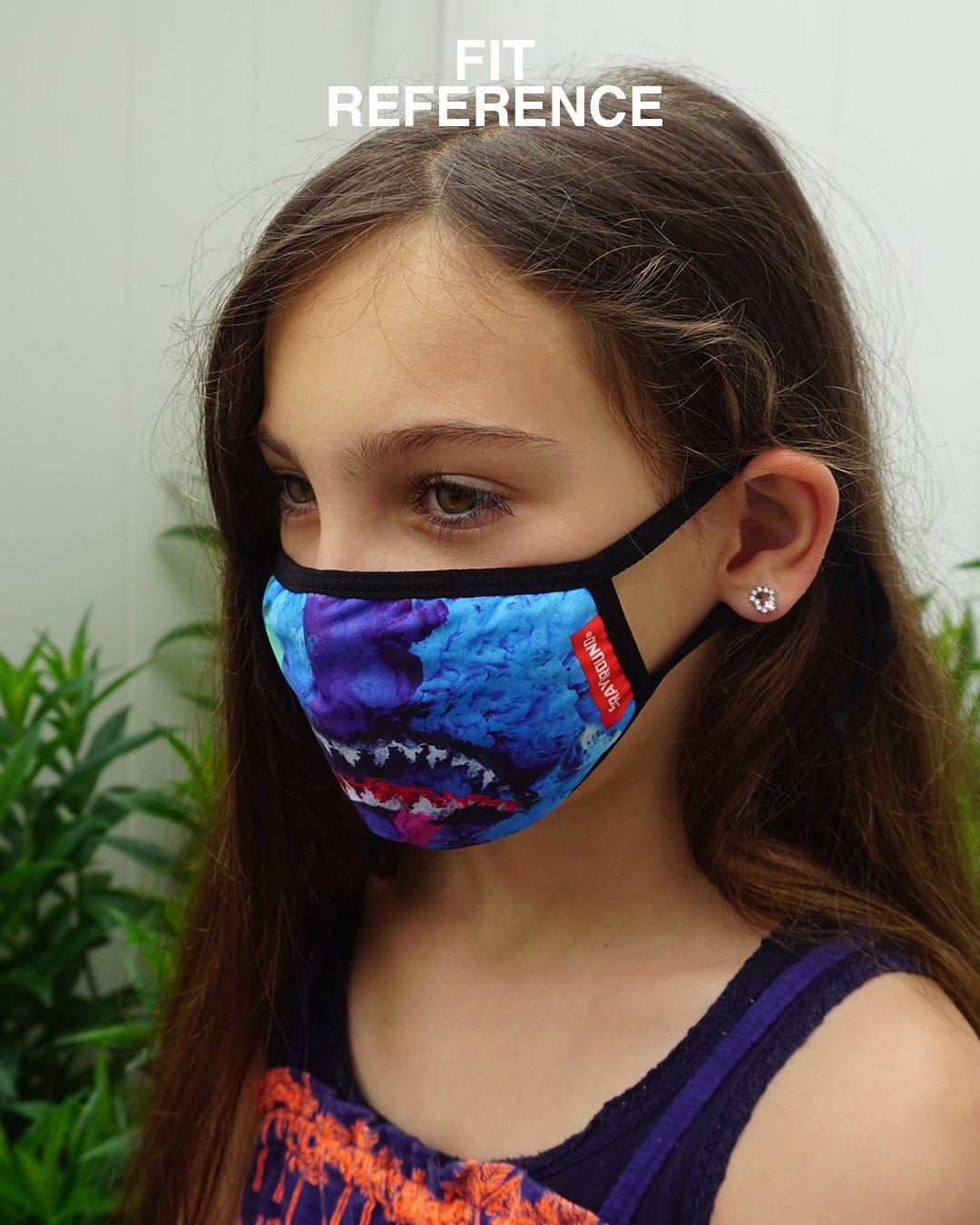 KIDS FORM FITTING MASK: CANDY SHARK